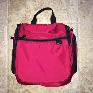 LL Bean hanging toiletry bag